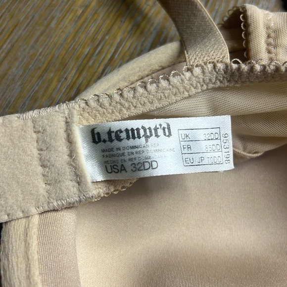 b.tempt'd  Nude Perfectly Fabulous Spacer Bra 953198 32DD - Picture 8 of 9